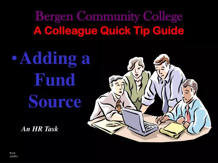 bergen community college a colleague quick tip guide