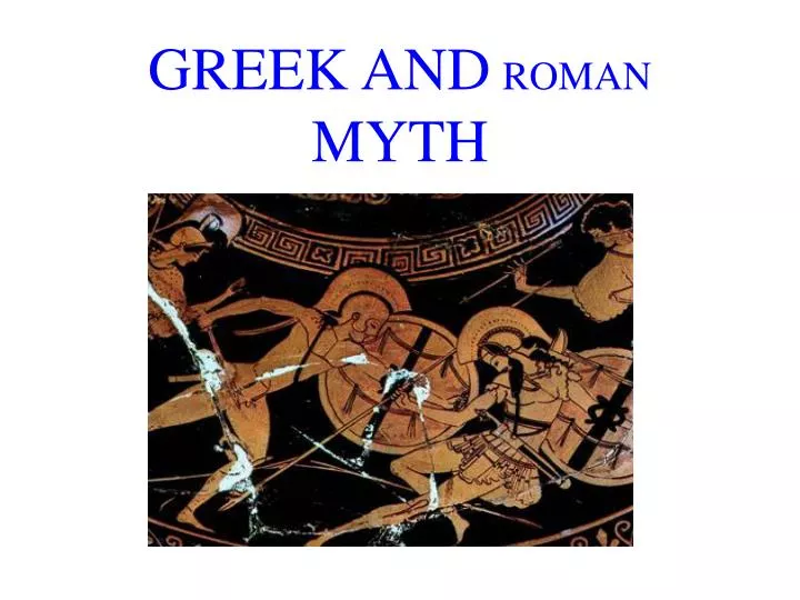 greek and roman myth