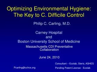 Massachusetts CDI Preventative Collaboration June 24, 2010