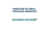 FUNCTION OF SBCO - PROCESS ORIENTED - slide 1