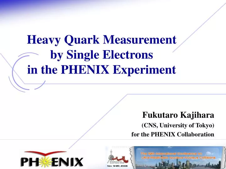 heavy quark measurement by single electrons in the phenix experiment