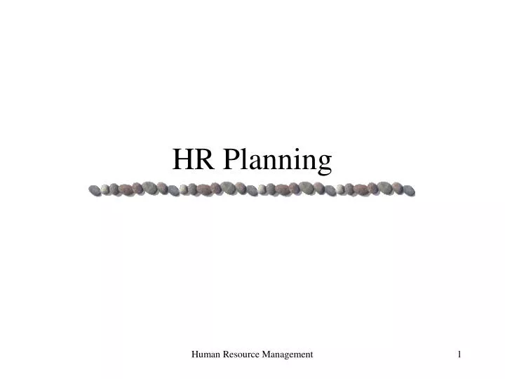 hr planning