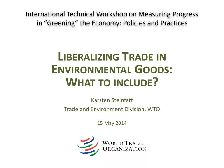 liberalizing trade in environmental goods what to include