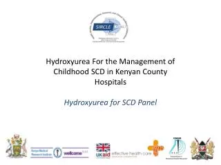 Hydroxyurea For the Management of Childhood SCD in Kenyan County Hospitals