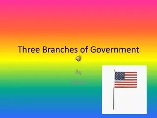 PPT - THREE BRANCHES OF GOVERNMENT PowerPoint Presentation, Free ...