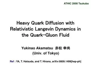 Heavy Quark Diffusion with Relativistic Langevin Dynamics in the Quark-Gluon Fluid