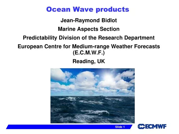 ocean wave products