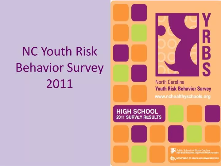 nc youth risk behavior survey 2011