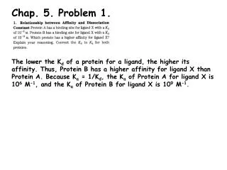Chap. 5. Problem 1.