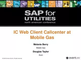 IC Web Client Callcenter at Mobile Gas