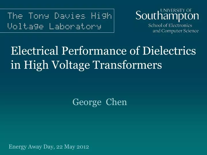 electrical performance of dielectrics in high voltage transformers
