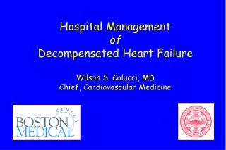 Acute Heart Failure Syndromes