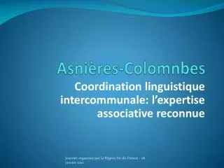 asni res colomnbes