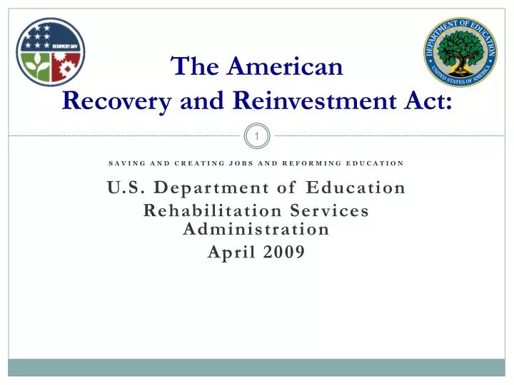 the american recovery and reinvestment act