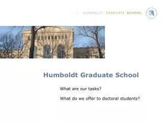 Humboldt Graduate School