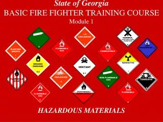 HAZARDOUS MATERIALS