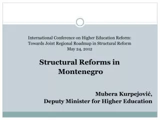 International Conference on Higher Education Reform: