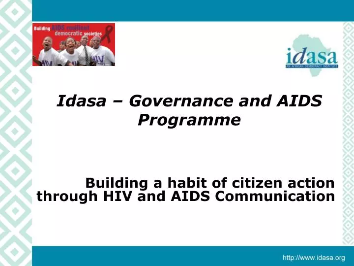 idasa governance and aids programme