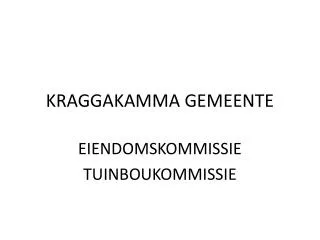 kraggakamma gemeente