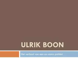 ulrik boon