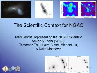 The Scientific Context for NGAO