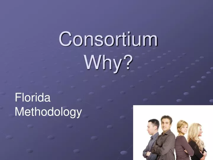 consortium why