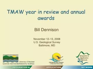 TMAW year in review and annual awards