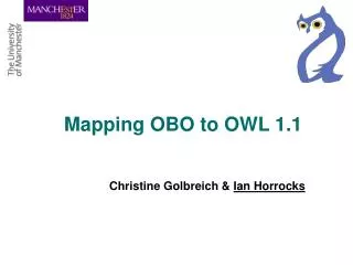 Mapping OBO to OWL 1.1