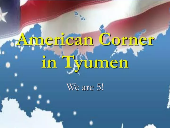 american corner in tyumen