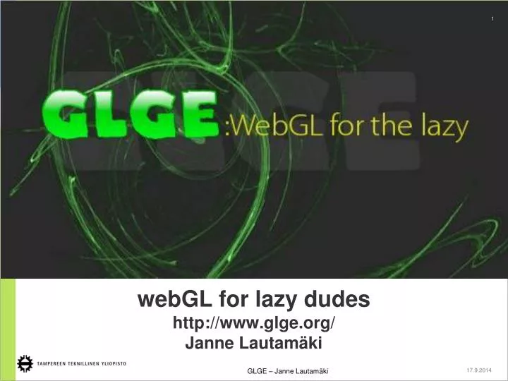 webgl for lazy dudes http www glge org janne lautam ki