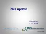 3Rs update - slide 1