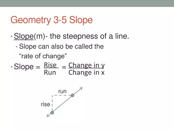 geometry 3 5 slope