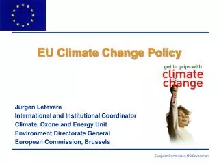 EU Climate Change Policy