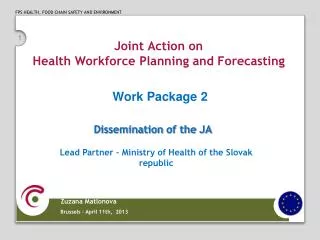 Joint Action on Health Workforce Planning and Forecasting