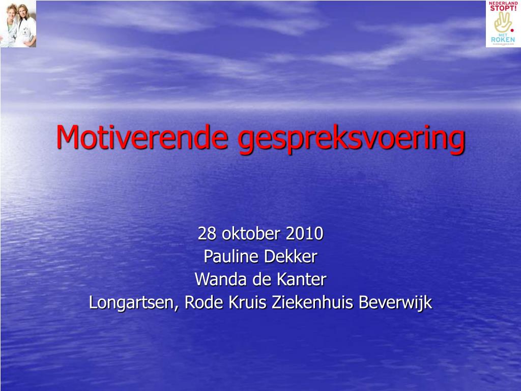 PPT - Motiverende gespreksvoering PowerPoint Presentation, free