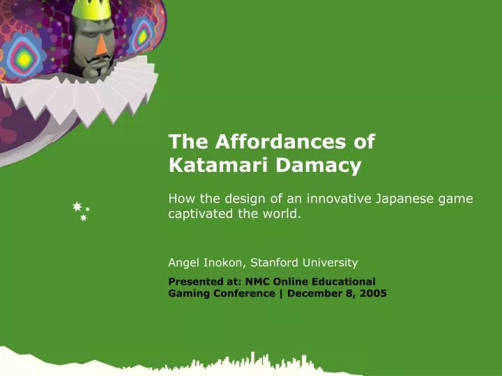 the affordances of katamari damacy