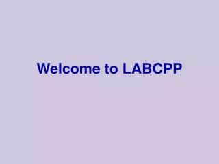welcome to labcpp