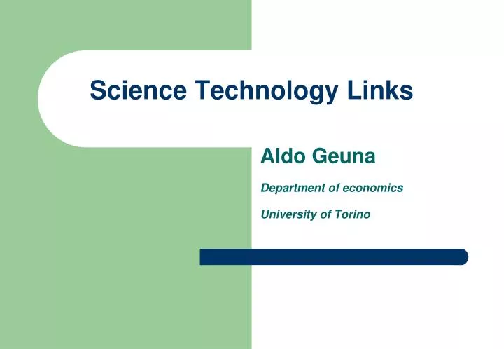 science technology links