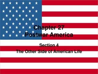 Chapter 27 Postwar America