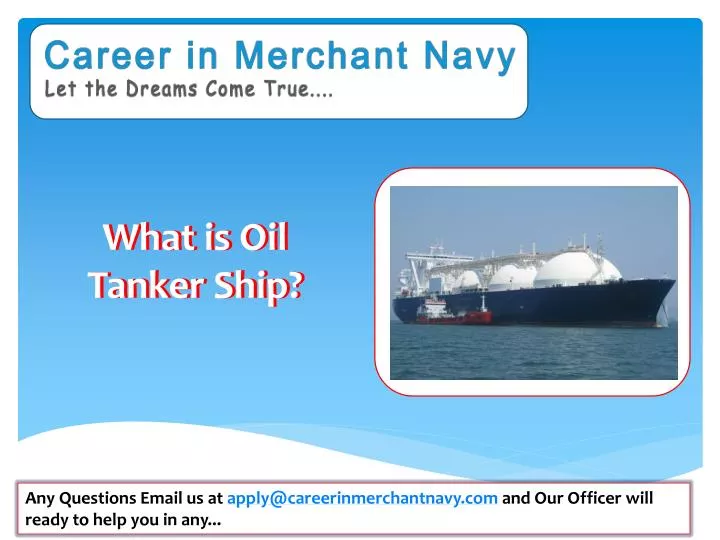 what is oil tanker ship