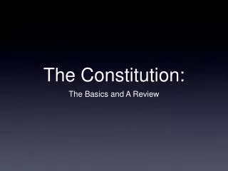 the constitution