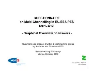 Questionnaire prepared within Benchmarking group by Austrian and Slovenian PES
