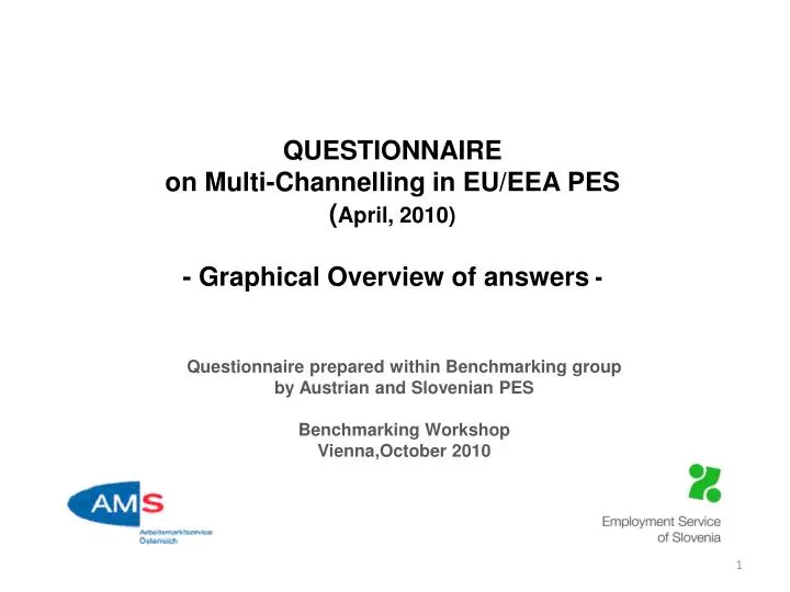 questionnaire on multi channelling in eu eea pes april 2010 graphical overview of answers