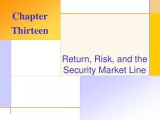 chapter thirteen