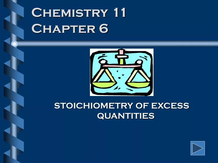 chemistry 11 chapter 6