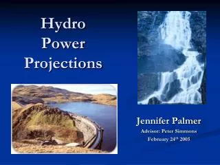 Hydro Power Projections