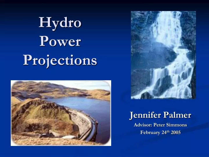 hydro power projections