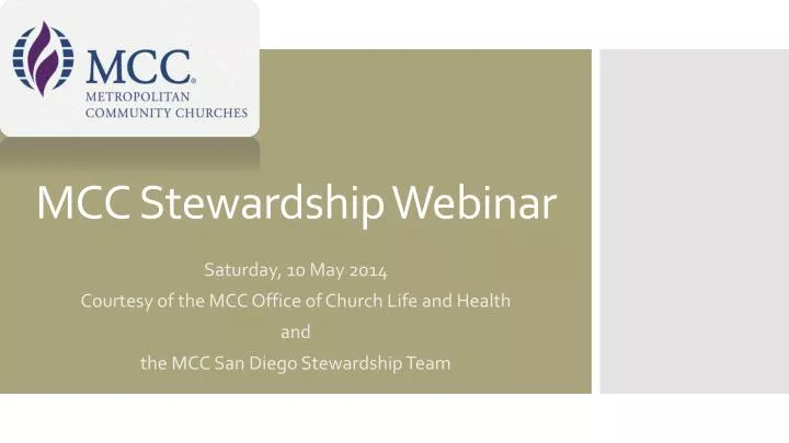 mcc stewardship webinar