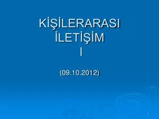 k lerarasi let m i