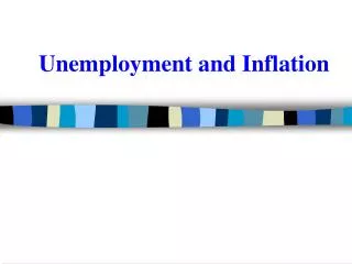 unemployment and inflation